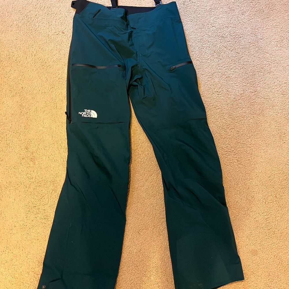 The North Face Summit Series Women's Dark Green Ski Bibs